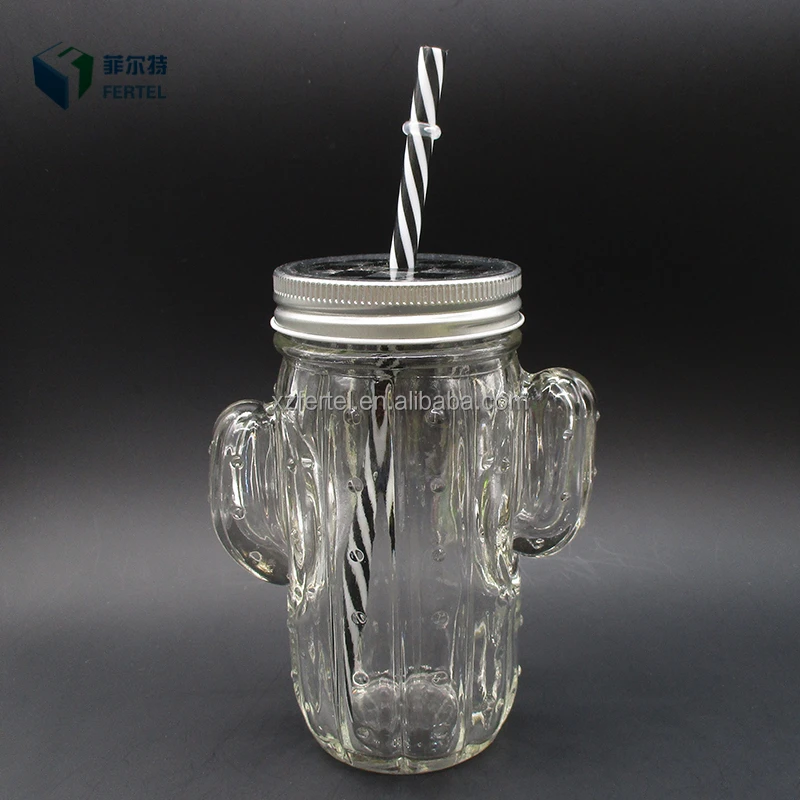 360ml 12 ounce round shaped glass milk juice drinking bottle mason jar