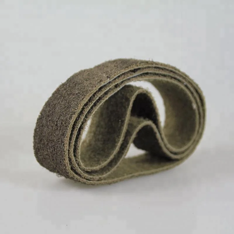 Non woven Nylon Abrasive Sanding Belt For Industrial Sander