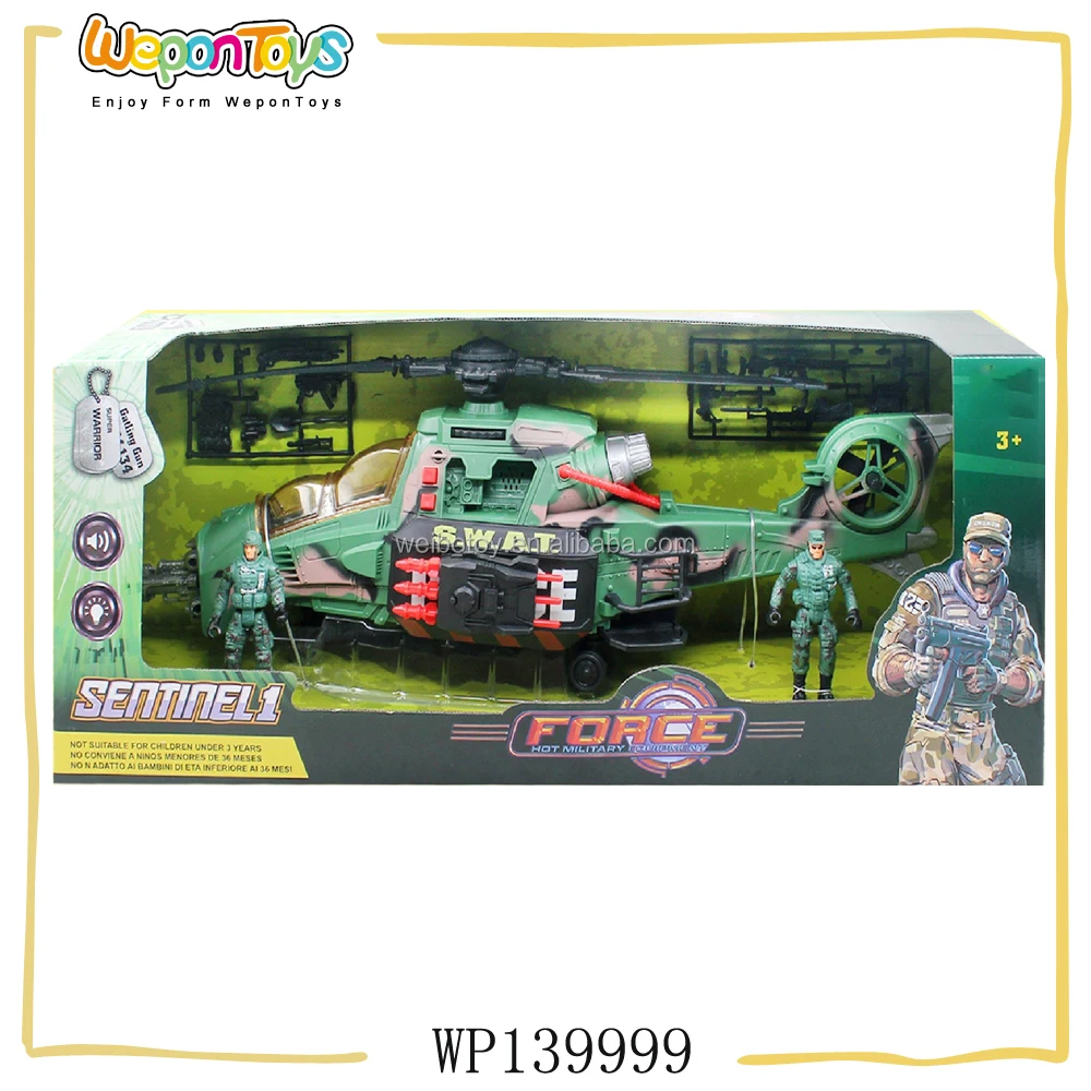 rescue military toy with car and dinosaur plastic military toy play set with music