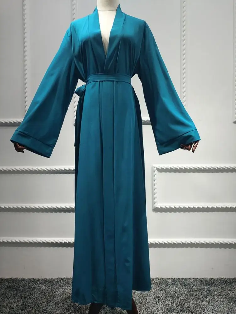 
2019 Abaya Dubai Muslim Dress Kaftan Kimono Bangladesh Robe Musulmane Islamic Clothing Caftan Marocain Turkish UAE Eid Gift Part 