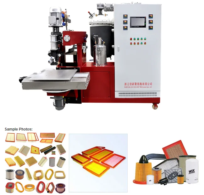 Polyurethane PU Filter Gasket Casting Machine /Filter Gasket Pouring Machine /Filter Gasket Making Machine