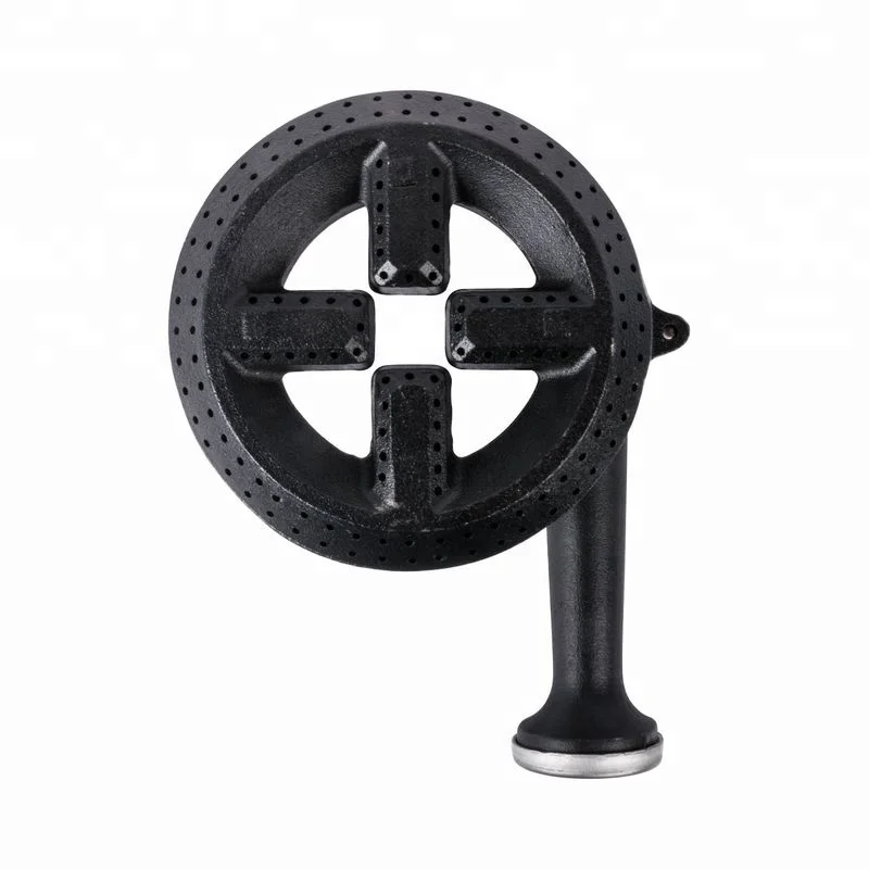 Коммерческий кухонный кран короткий Вентури чугун комплект газовая горелка