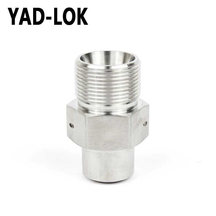 YAD-LOK Super September Female 1/4 Pipe Forged Reducing Hexagon Nipple