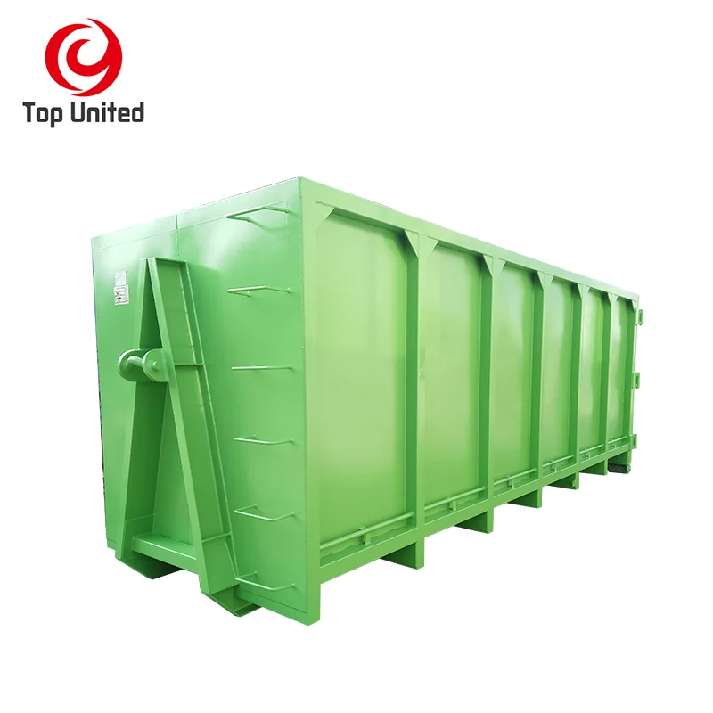 4m3-40m3 china factory waste management hooklifts hook lift bin