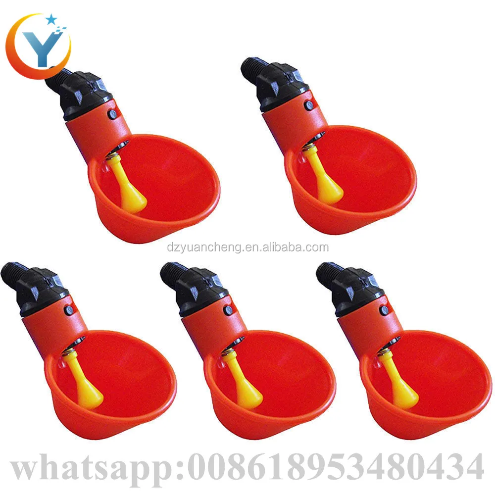 
Автоматическая поилка для птицы, капельная чашка для цыплят и кур 