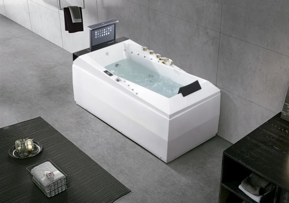 Банные халаты подушка задней части материала ПУ всасывания Ванна Подушка K-205