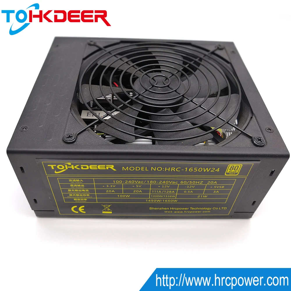 Factory wholesale ATX 2000W server power supply 1600W