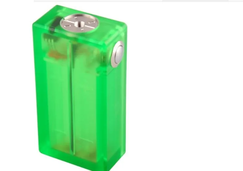 Newest small size clear mini abs box mod, ABS mini mech mod for crazy