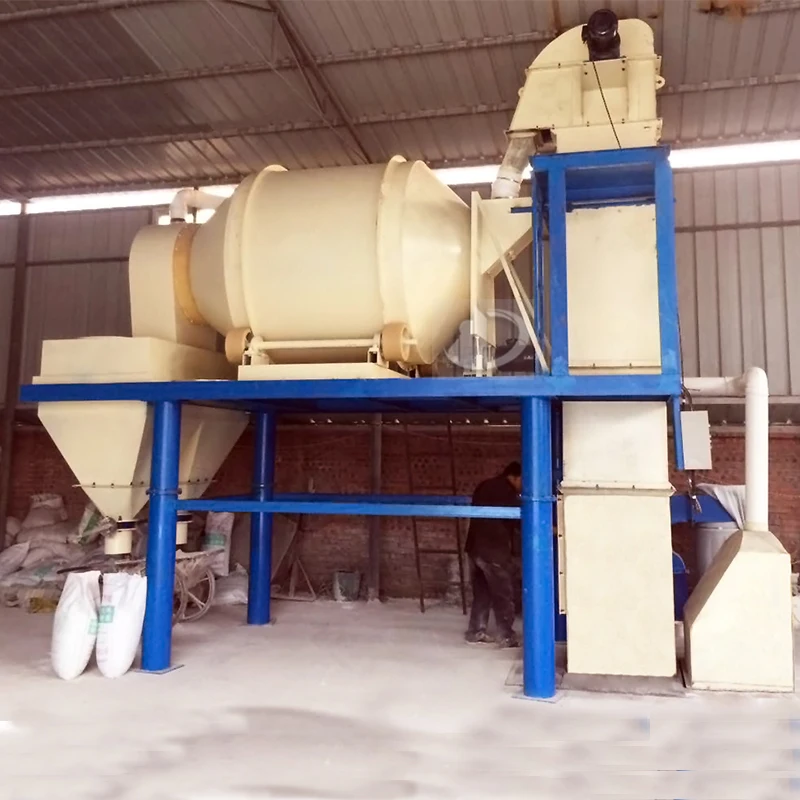 Inorganic Thermal Insulation Mortar Glazed Hollow Bead Expanded and Vitrified Perlite Mortar Making Machine Production Line