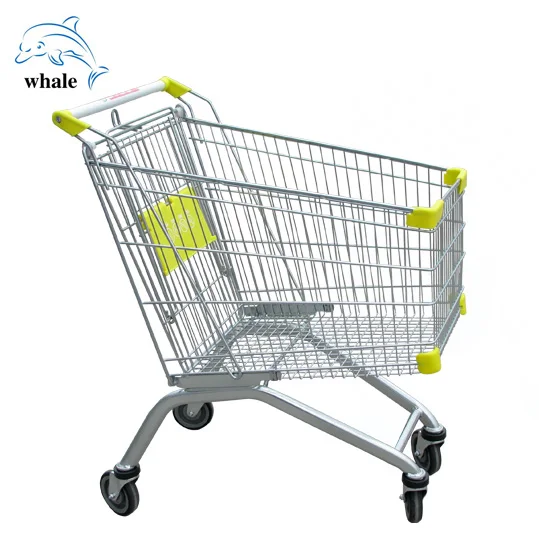 CE & ISO NSF Approved Europe  Shopping Trolley Cart Supermarket