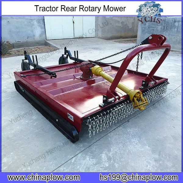 YTO tractor weed cutter rear rotary mower