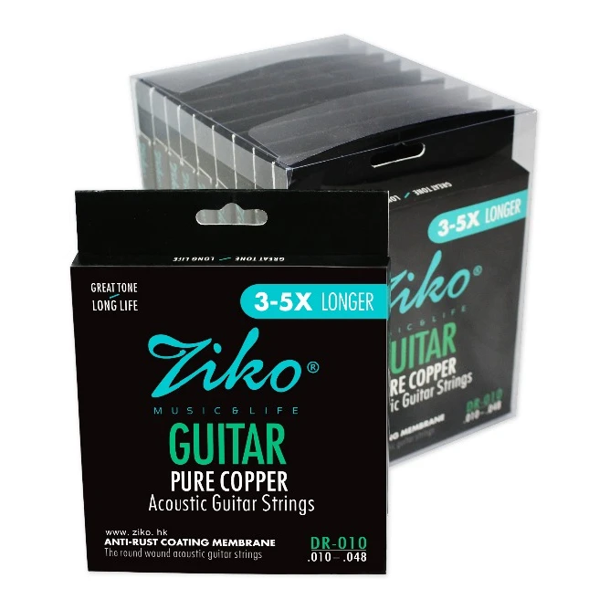 vacuum package coated acoustic guitar strings for style electric guitar