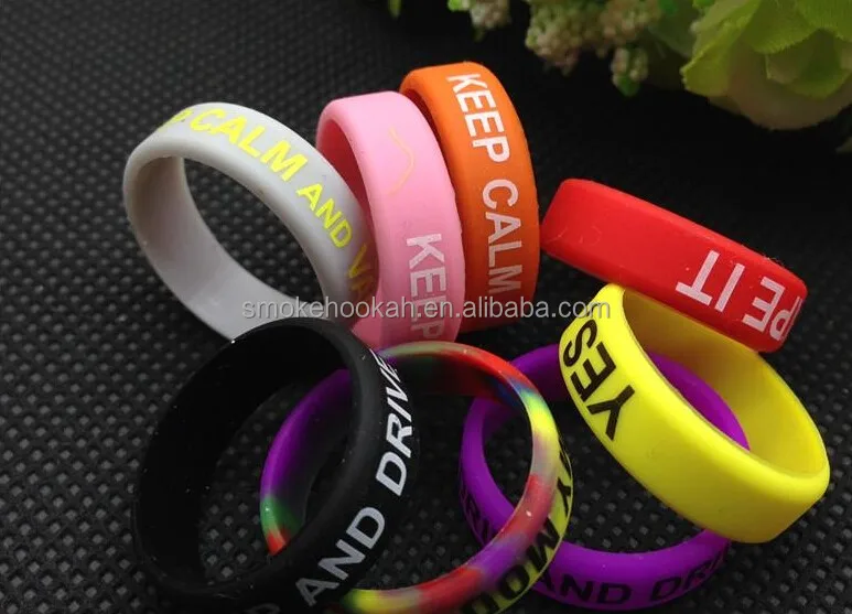 New design factory price vape band, vape band silicone ring, vape band ring