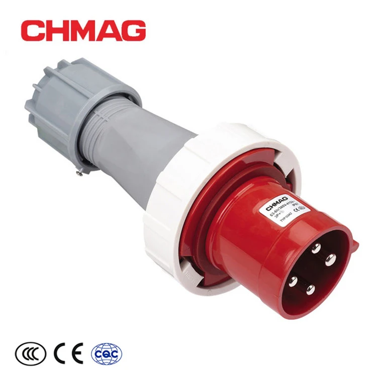  4 pin 63 ампер 125 amp 440 промышленного типа штепсельной вилки и розетки