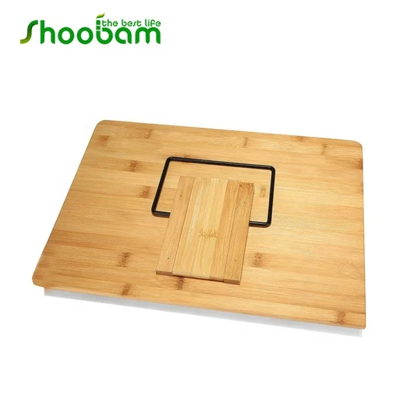 Подставка для книг из бамбука, регулируемый держатель для книг, поднос и зажимы для бумаги для страниц, стол для чтения кулинарной книги