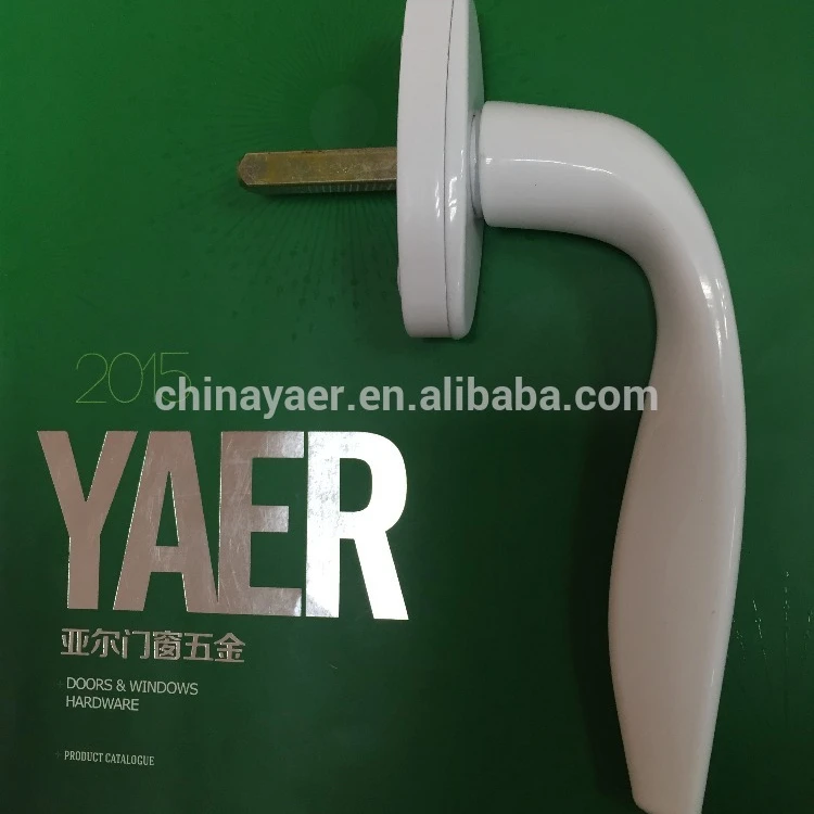 YE-UPH-L Aluminum safety handle for UPVC Window sliding lock