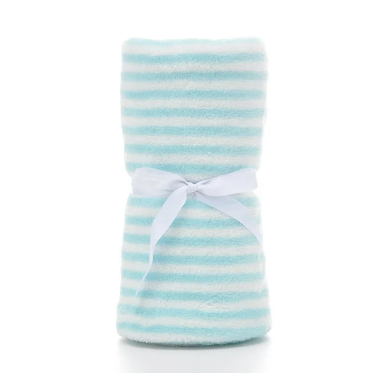 
Thick and soft double layers winter blanket children kids nap coral velvet blanket for New Born Baby 