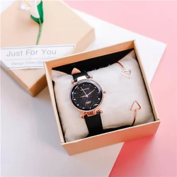 Fashion Women Watches Exquisite Starry Sky Small Dial Watch Ladies Quartz Wristwatch Relogio Feminino