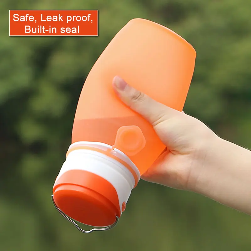 New Promotion Custom Accept Collapsible Innovative Water Bottle