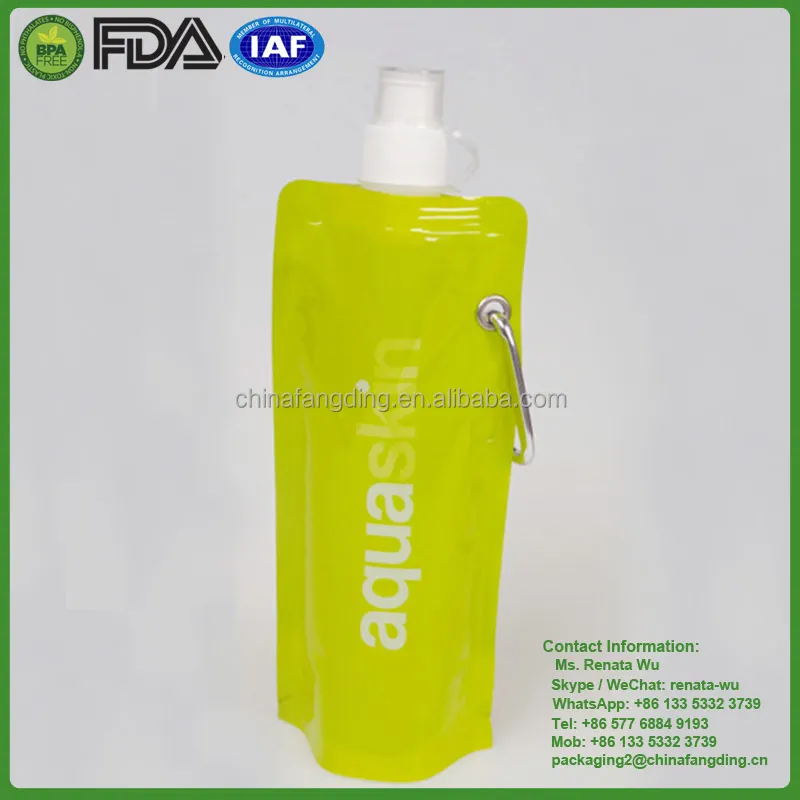 Голубая красная зеленая оранжевая пластиковая бутылка для питьевой воды разных цветов без БФА