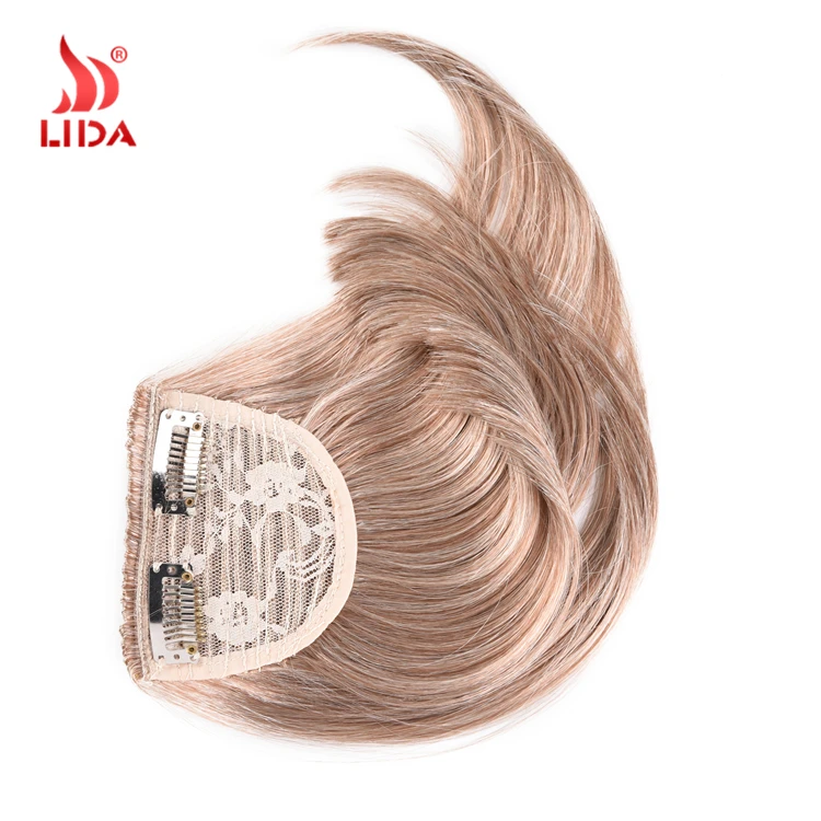 
Bangs Clip In light brown Curly Fringe China Supplier Hot Selling Synthetic bangs 
