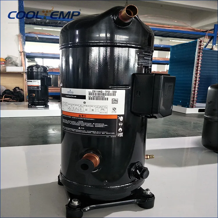 
Emerson Copeland Hermetic Scroll Compressor ZB114KQ-TFD-550 