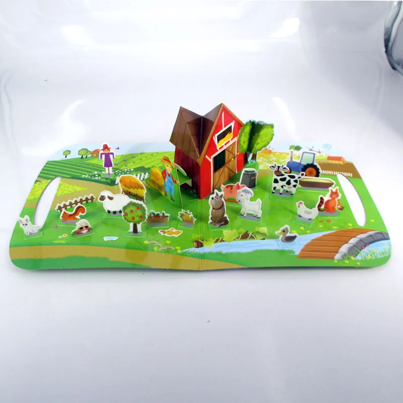 
2018 The latest children cartoon magic scene creative toys 
