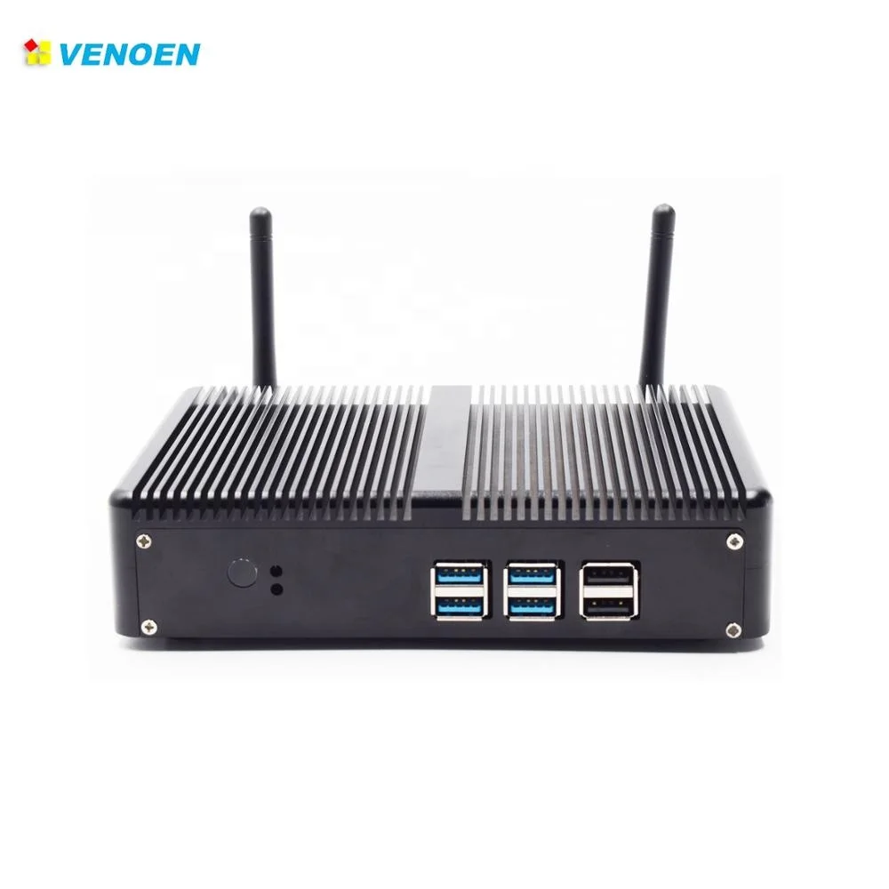 low power cost gaming i7 5550U barebone fanless mini computer pc i7 4k  portable win10 with battery for tv streaming