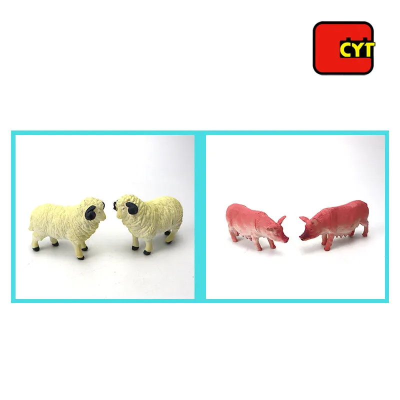 Kids 3d models educational toy farm animals for wholesale