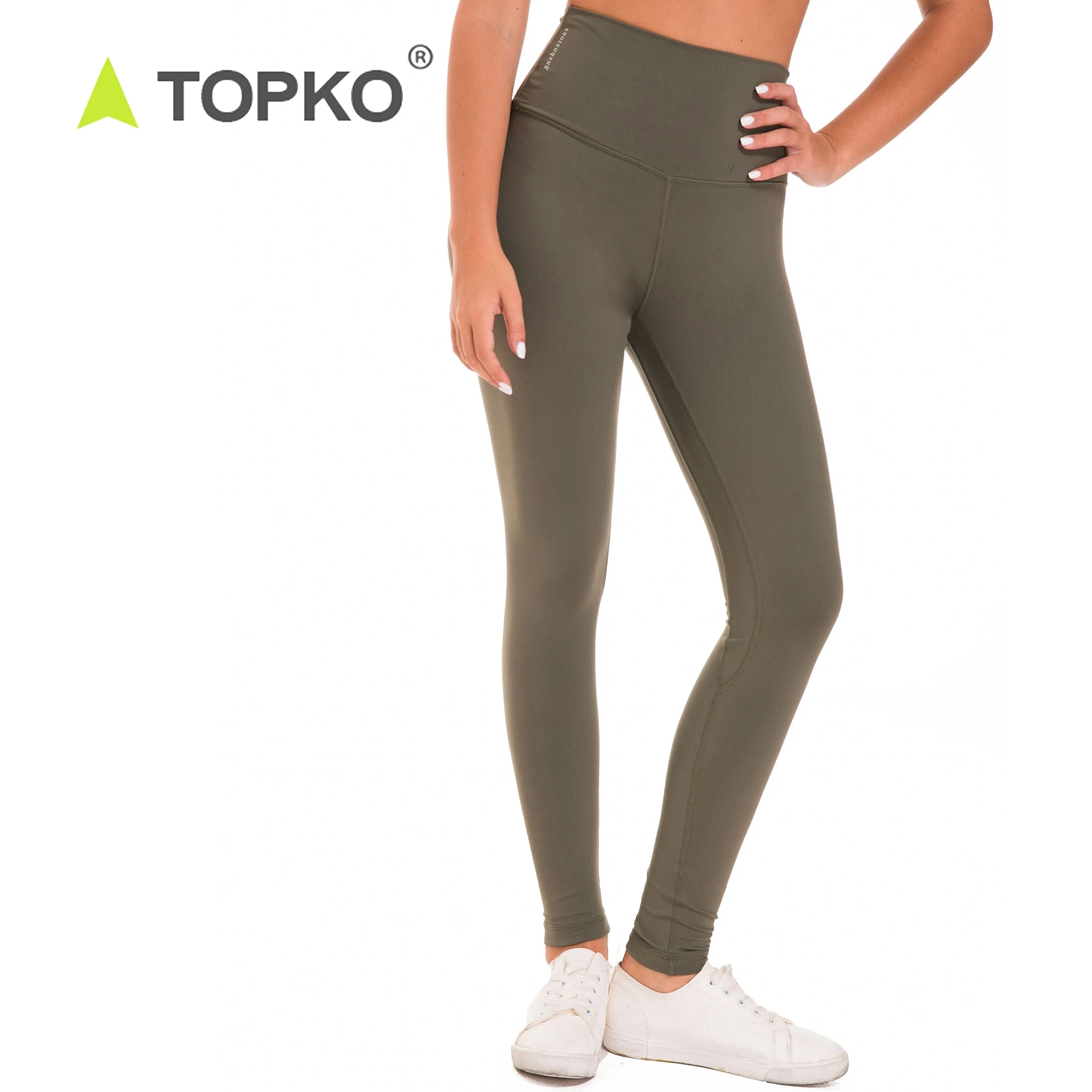 TOPKO Wholesale High Quality Push Up pants women active wear gym fitness leggings set