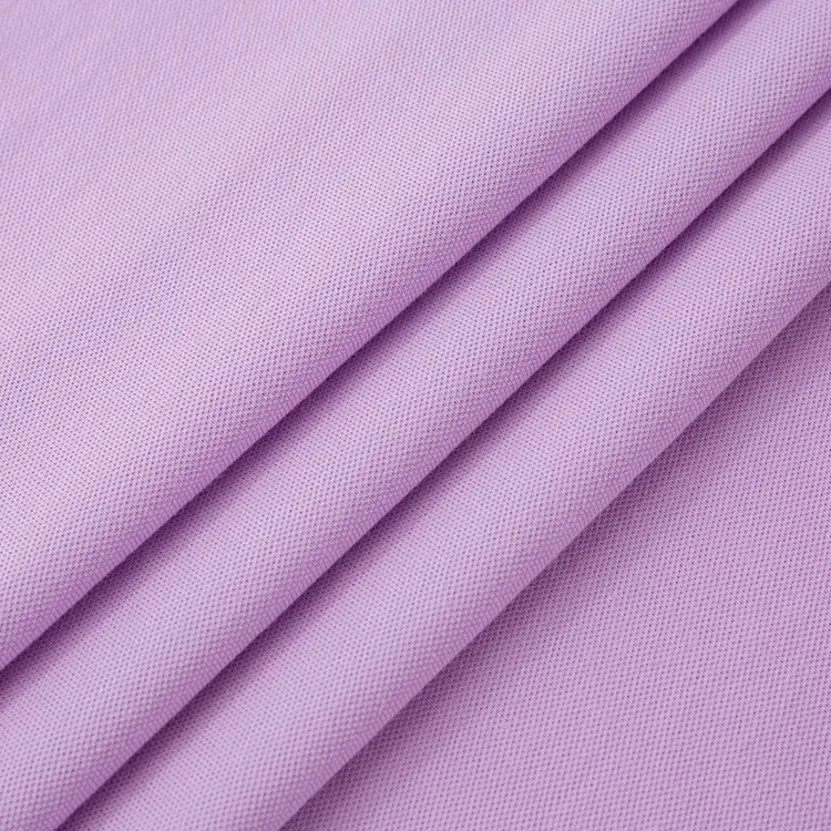 32S cotton Single jersey cotton fabric Combed cotton spandex Pique Fabric for Casual Pants