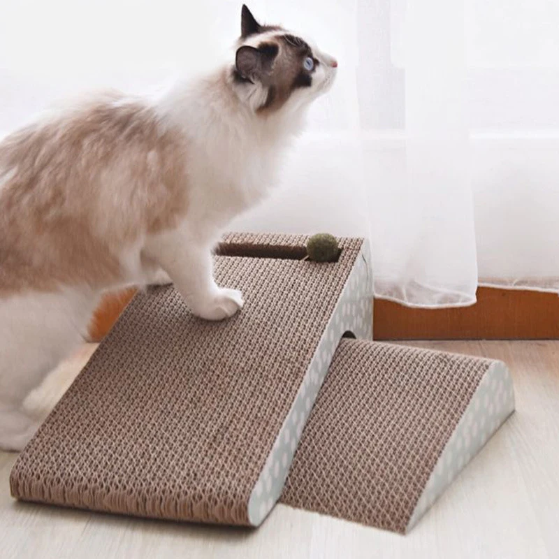Оптовая продажа, новый дизайн, картонная Когтеточка для домашних животных, игрушка для кошек
