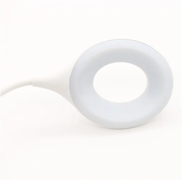 Reading Light LED Desk Lamp with Rechargeable Battery 3 Brightness Levels Dimmable Gooseneck Desk Light Sensitive Touch Control