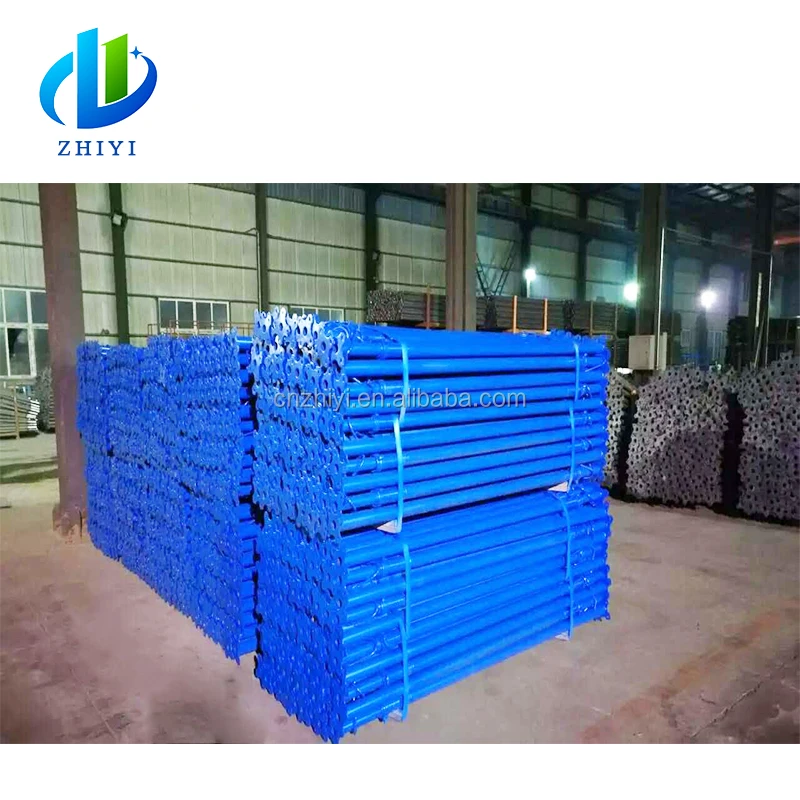 Factory  building telescopic hydraulic prop puntales galvanizados hot dip galvanization metal prop etais metallique