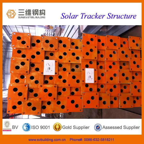 
biggest 1-axis solar tracker 