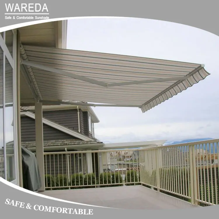 outdoor waterproof retractable awnings