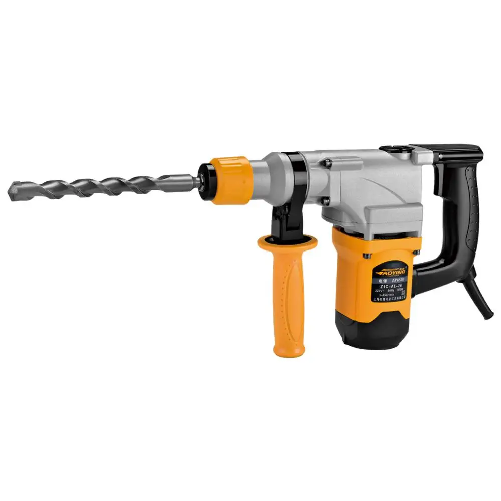 Electric chipping hammer drill 26mm tools portable SDS Plus L-shape rotary hammer 900W