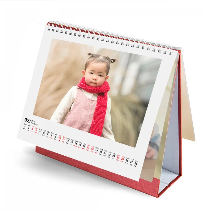 hot sales custom printing paper desktop table calendar