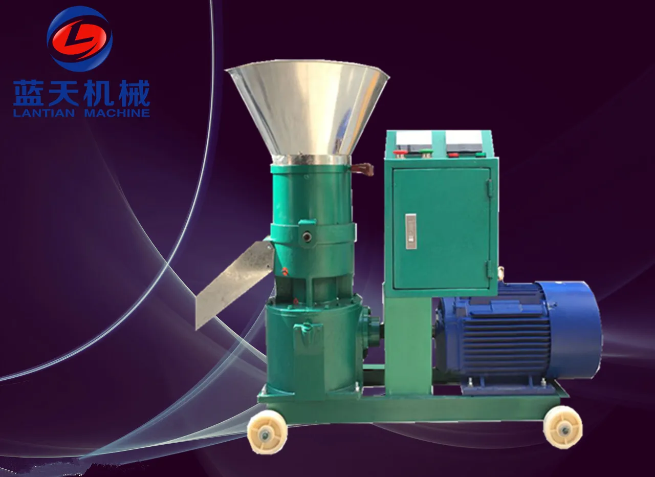 Rice husk pellet granulate machine for biomass fuel