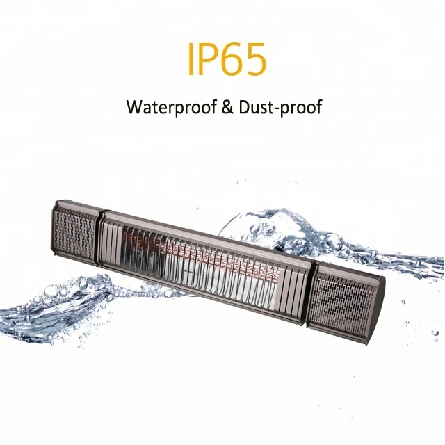 IP65 Weatherproof Outdoor Infrared Heater with Speakers