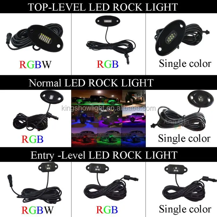 RGB MULTI COLOR CHANGING LED ROCK LIGHT