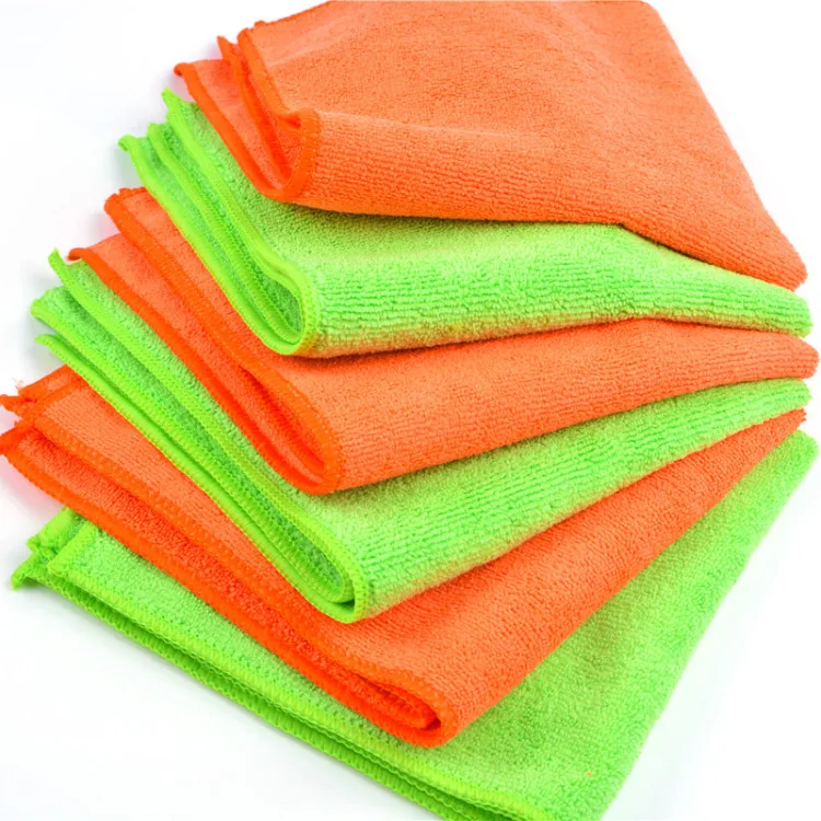 Super absorbent microfiber washcloth kitchen table duster cloth
