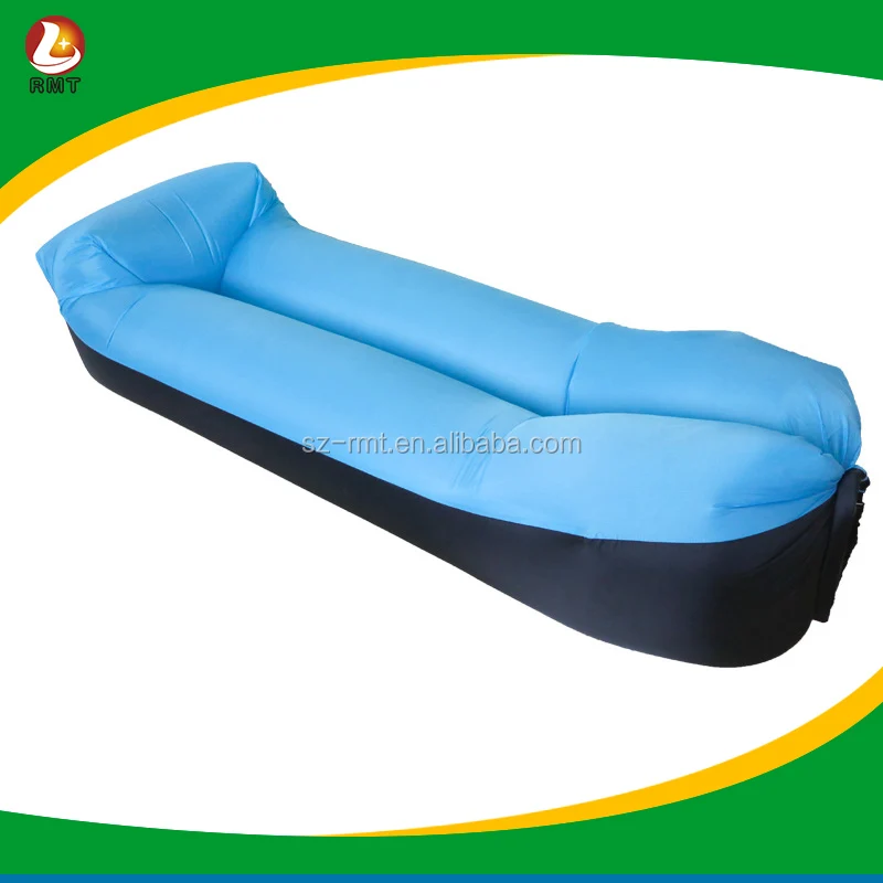 Inflatable Flocking Bean Bag Sofa, Inflatable Flocking Moon Chair, Inflatable Lazy air sofa chair for sale