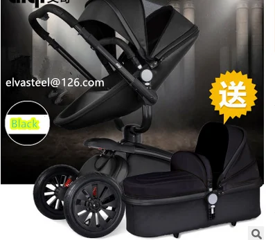 2016 new high end baby stroller high landscape stroller the most popular folable stroller