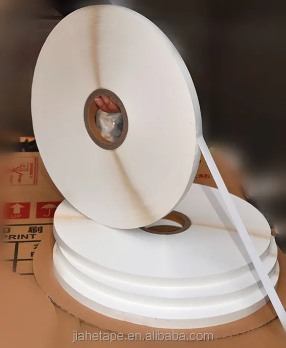 
Permanent bag sealing tape 