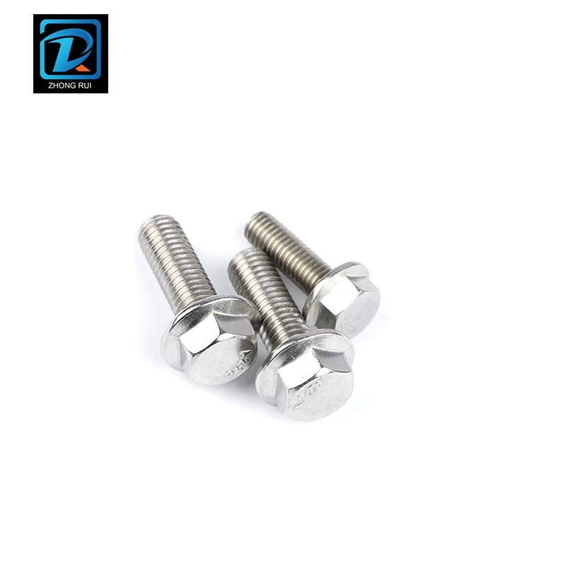 DIN 6921 304 Stainless Steel Hex Flange Bolt