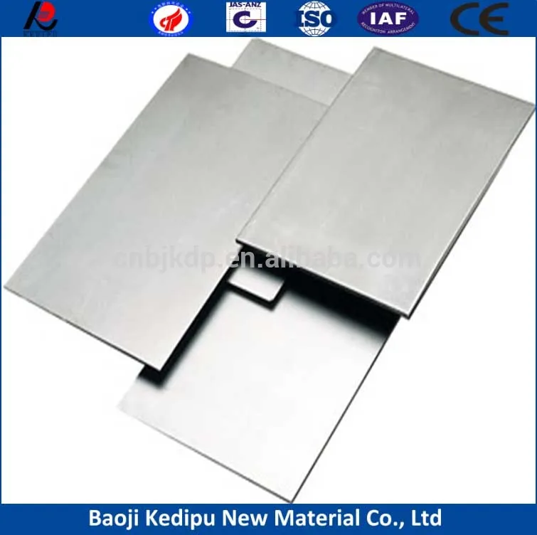 titanium price per kg of surgical implant titanium rod, plate, wire