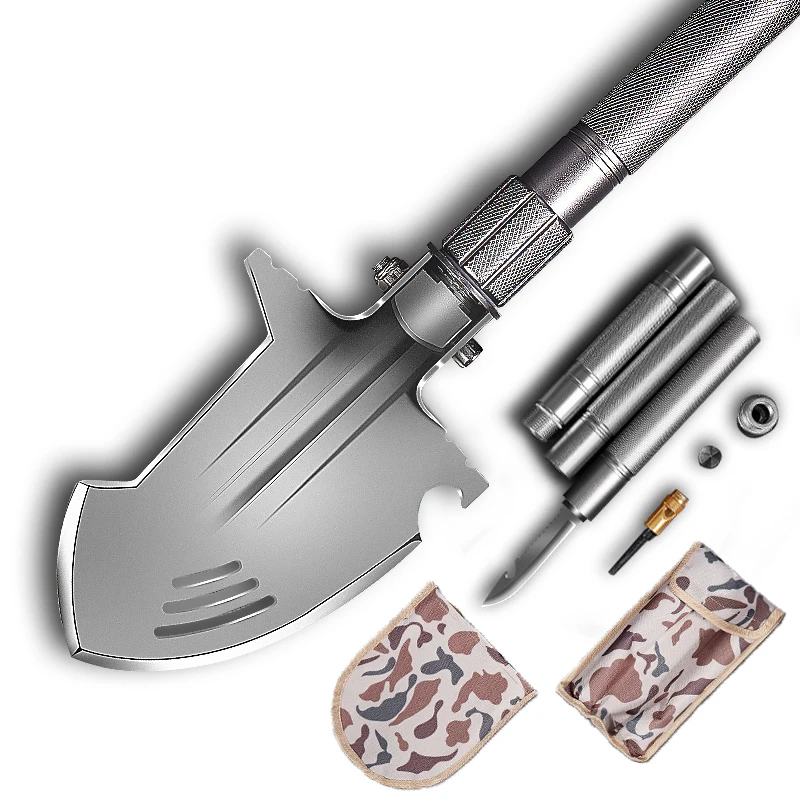 Outdoor Shovel Multi-functional Folding Tactical Shovel Spade Tools