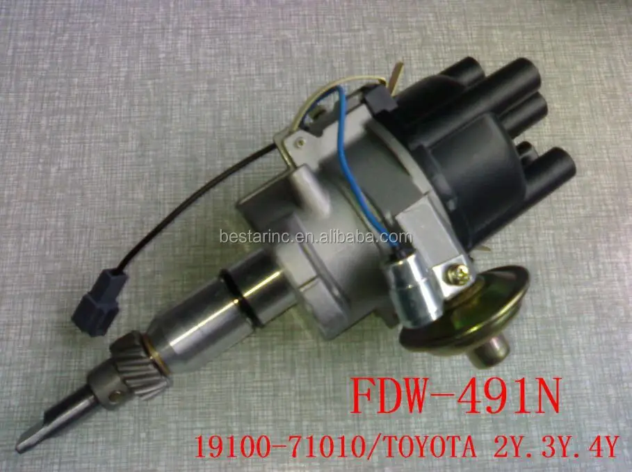 Ignition distributor 19100-71010 suitable for Toyota 1Y 2Y 3Y 4Y engine