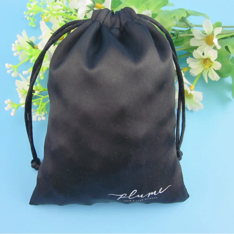 Custom hot sales flocking packing bags velvet soft jewelry pouch